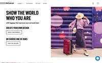ROAM Luggage website screenshot