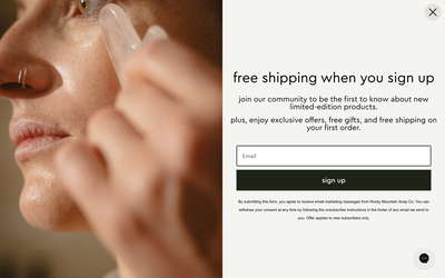 Rocky Mountain Soap Company website screenshot