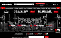 Rogue Fitness website screenshot