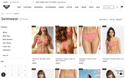ROXY website screenshot