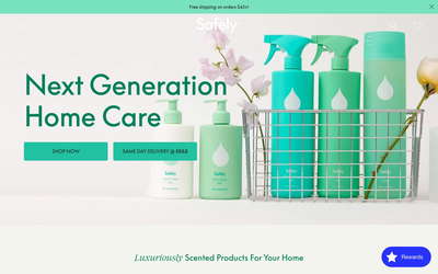 Safely website screenshot