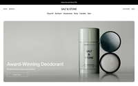 Salt & Stone website screenshot