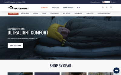 Sea to Summit website screenshot