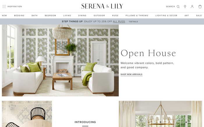 Serena & Lily screenshot