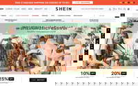 SHEIN website screenshot