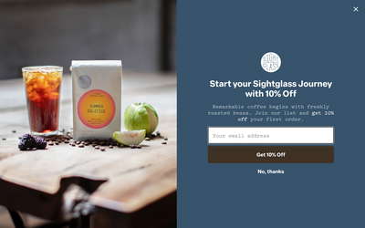 Sightglass Coffee website screenshot