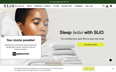 Sijo Home website screenshot