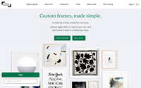 Simply Framed website screenshot