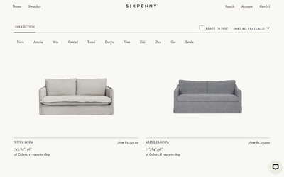 Sixpenny website screenshot