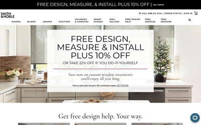 Smith & Noble website screenshot