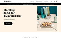 Snap Kitchen website screenshot