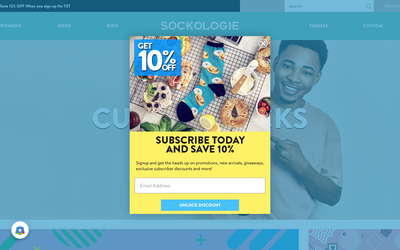 Sockologie website screenshot