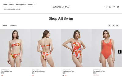 Solid & Striped website screenshot