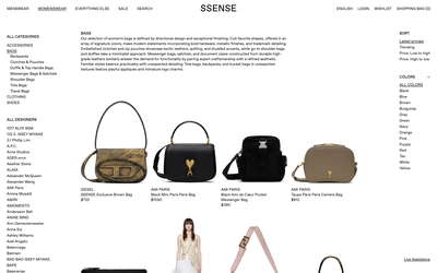 SSENSE website screenshot