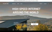 Starlink website screenshot