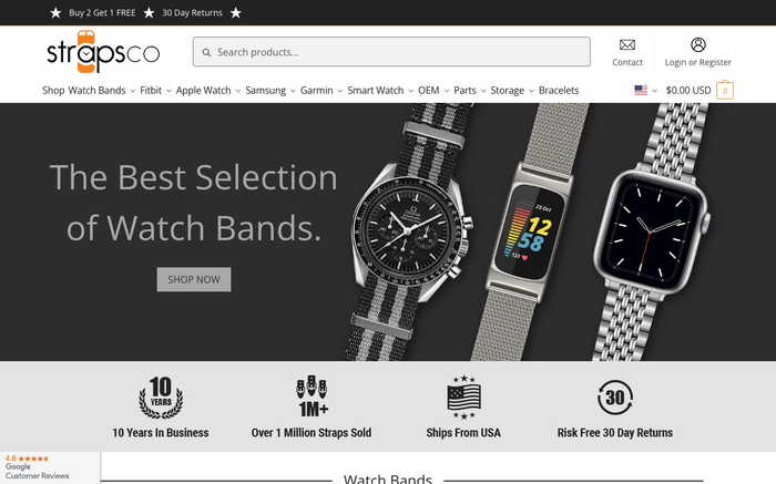 StrapsCo screenshot