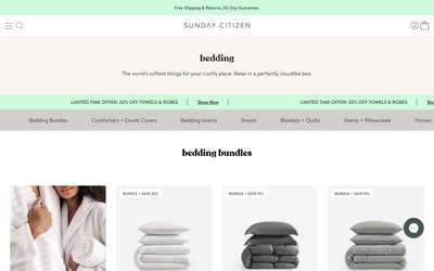 Sunday Citizen website screenshot