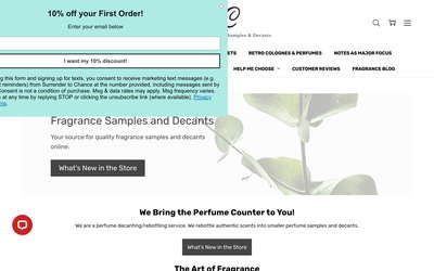 Surrender to Chance website screenshot