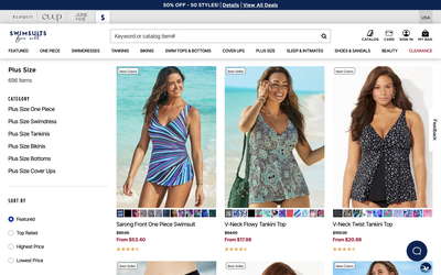Swimsuits For All website screenshot