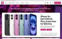T-Mobile website screenshot