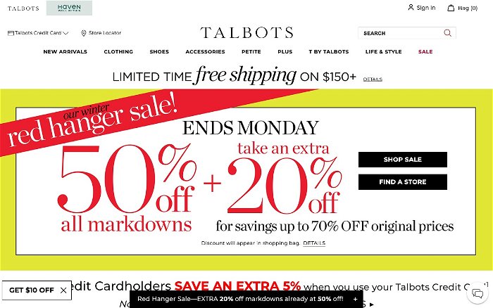 Talbots - Ranks and Reviews