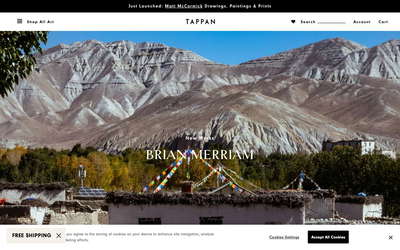 Tappan website screenshot