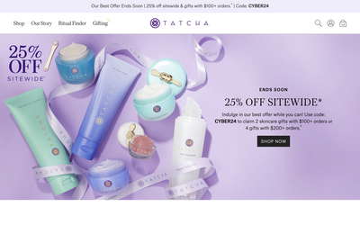 Tatcha website screenshot