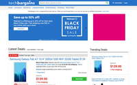 TechBargains.com website screenshot