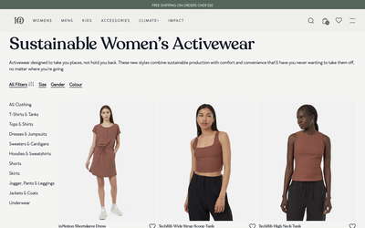 tentree website screenshot