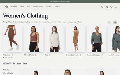 tentree website screenshot