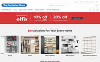 The Container Store website screenshot
