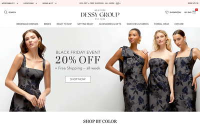 The Dessy Group website screenshot