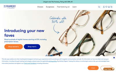 The Framery website screenshot