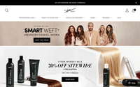 The Hair Shop website screenshot
