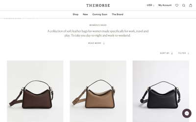 The Horse USA website screenshot