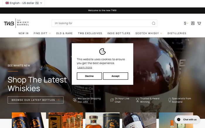 The Whisky Barrel screenshot