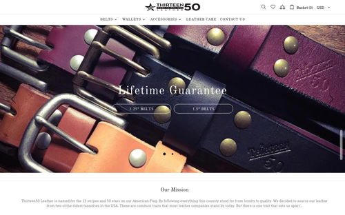 Thirteen50 Leather