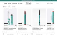Thrive Causemetics website screenshot