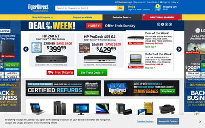 TigerDirect on Shomp