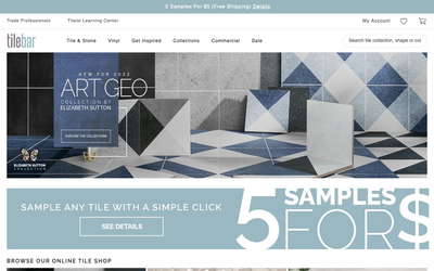 TileBar website screenshot