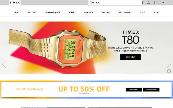 Timex screenshot