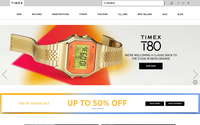 Timex website screenshot