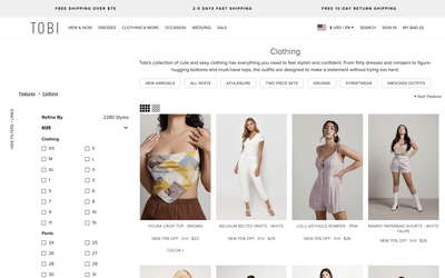 Tobi website screenshot