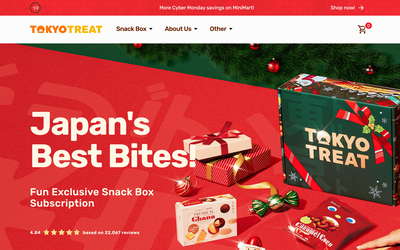 TokyoTreat website screenshot