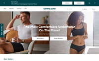 Tommy John website screenshot