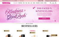 Too Faced Cosmetics website screenshot