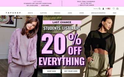 Topshop on Shomp