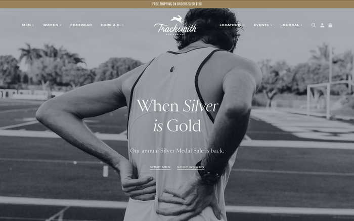 Tracksmith screenshot