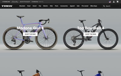 Trek Bikes on Shomp