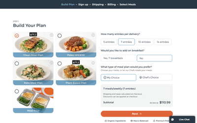 Trifecta website screenshot